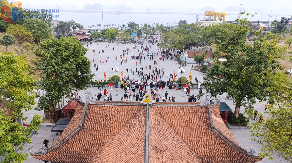 Đền Cửa Ông dịp Tết Nguyên đán Ất Tỵ 2025.