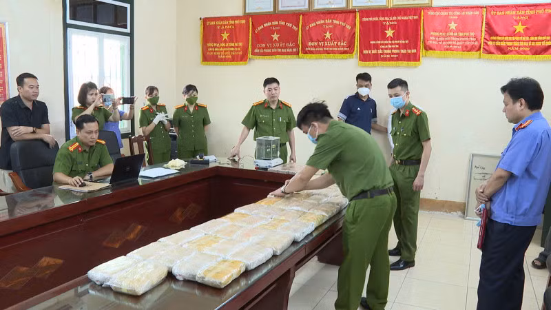 Tang vật cơ quan Công an thu giữ.