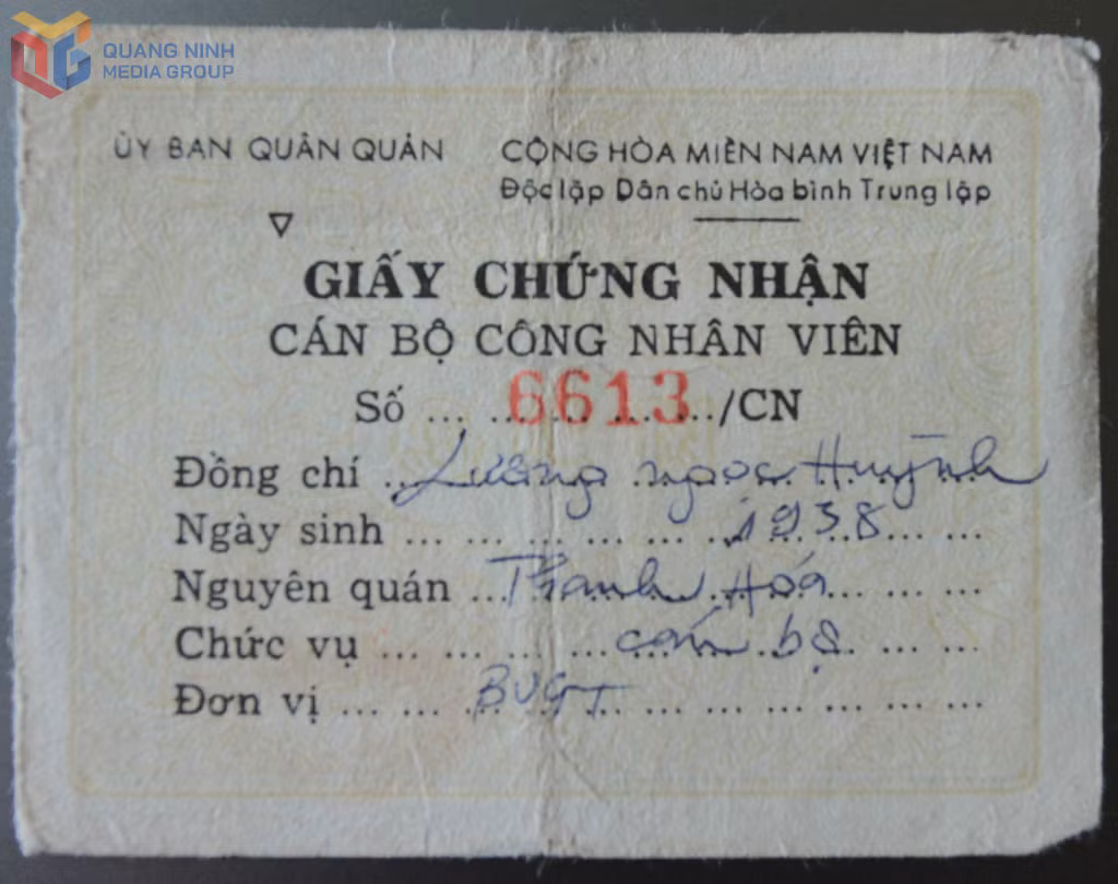 Sau ngày 30/4/1975, ông Huỳnh chưa ra Bắc ngay mà ở lại làm nhiệm vụ quân quản.