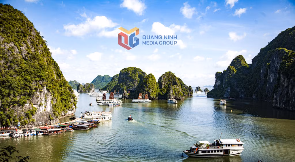 Quảng Ninh - vùng đất giàu đẹp của thiên nhiên và văn hóa và tự hào khi sở hữu Di sản thiên nhiên thế giới Vịnh Hạ Long. Ảnh: BQL Vịnh Hạ Long cung cấp