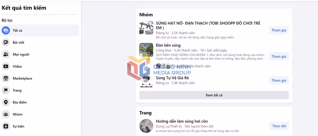 Ngoài hoạt động mua bán, các hội nhóm mua bán vũ khí, công cụ hỗ trợ còn hướng dẫn tự chế tạo vũ khí.