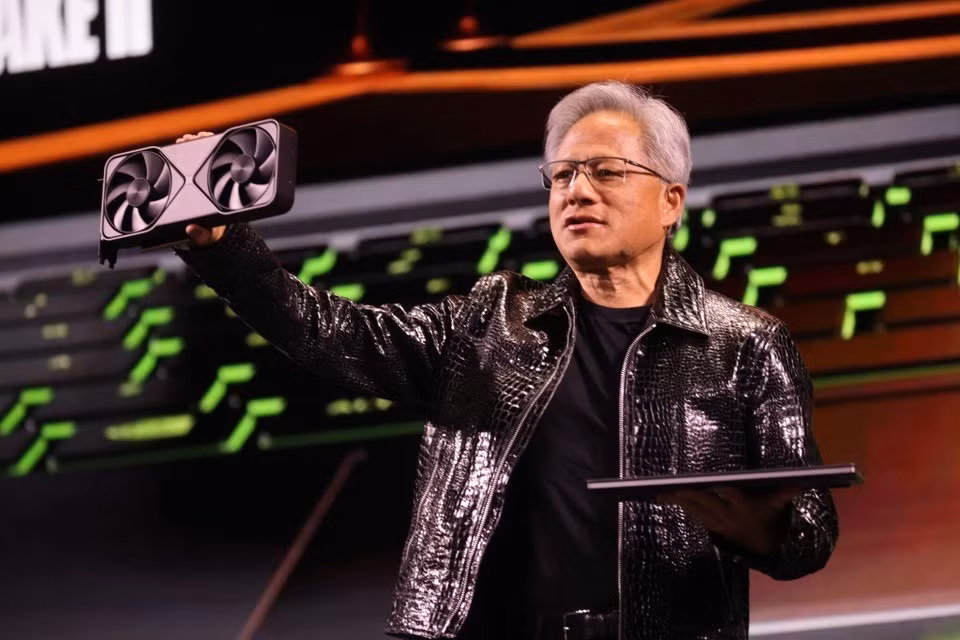Các công ty như Nvidia của Jensen Huang đang bận rộn đầu tư vào siêu máy tính để hỗ trợ AI trong tương lai. Ảnh: Blog Nvidia.