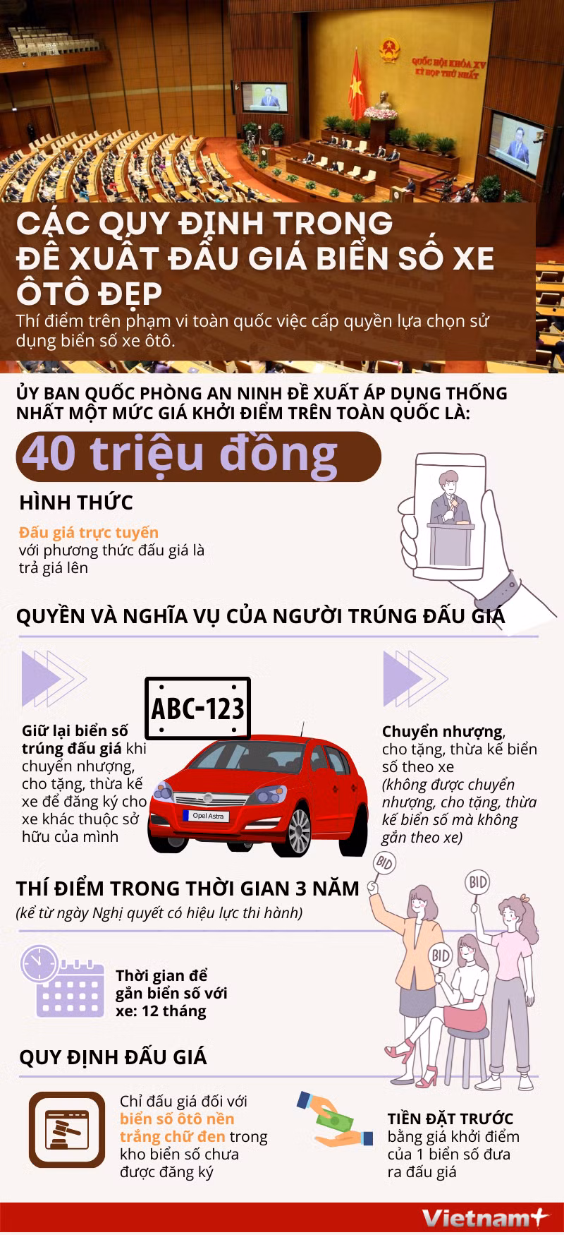 Quy định chi tiết về đề xuất đấu giá biển số ôtô đẹp ảnh 1