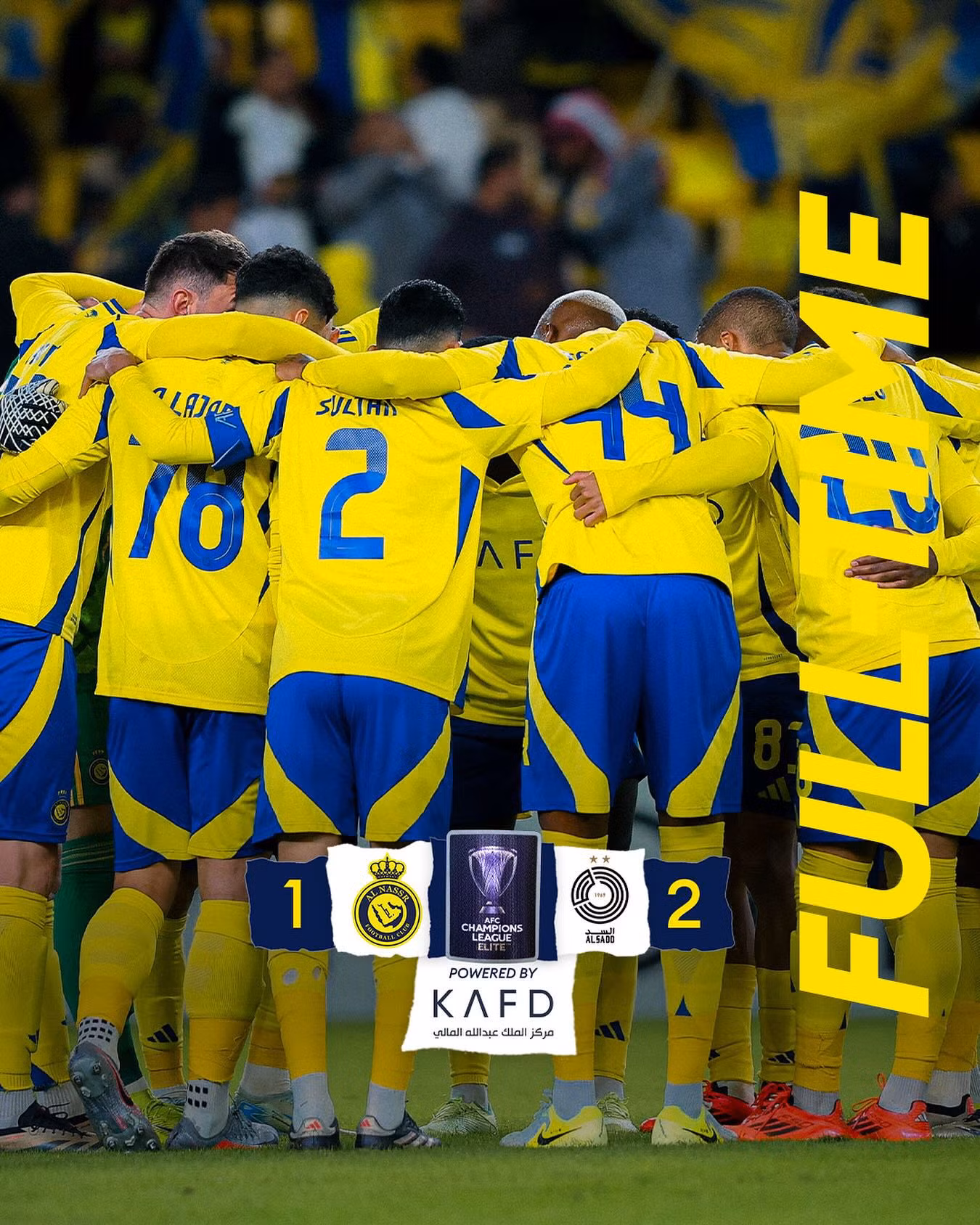 Al Nassr thua 1-2 trước Al Sadd. Ảnh: Al Nassr