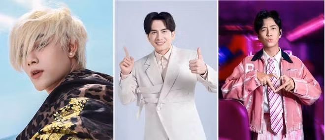 Trúc Nhân, Đan Trường và Ngô Kiến Huy là các ca sỹ khách mời tại concert "Anh trai vượt ngàn chông gai." (Ảnh: YeaH1)