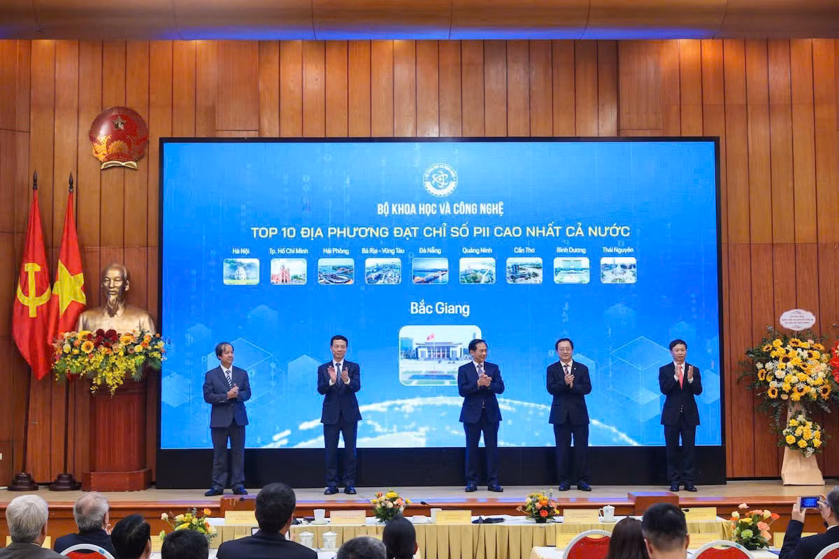 Bộ KH&amp;CN công bố Chỉ số PII năm 2024.