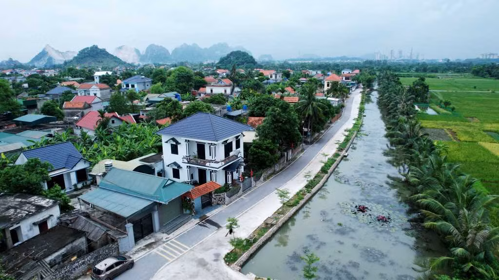 Diện mạo nông thôn xã Yên Đức (TP Đông Triều).