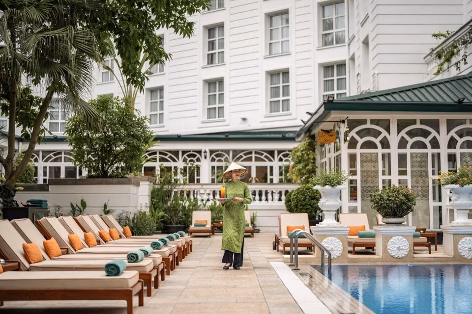 Metropole Hà Nội là một trong số khách sạn lâu đời nhất tại thủ đô. Ảnh: @sofitellegendmetropolehanoi.