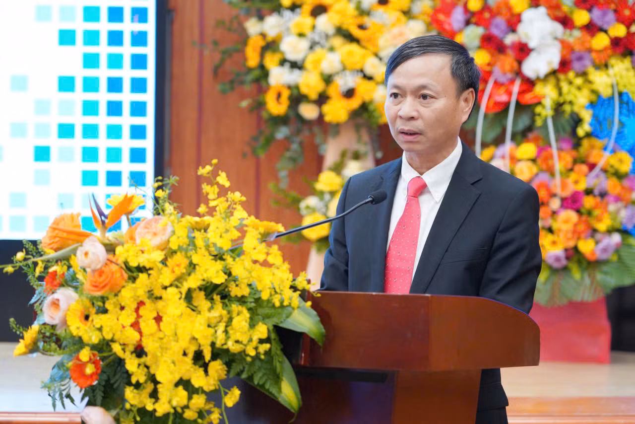 Thứ trưởng Bộ KH&amp;CN Hoàng Minh phát biểu tại sự kiện.