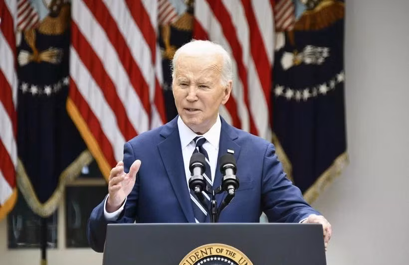Tổng thống Mỹ Joe Biden đang tích cực tận dụng thời gian còn tại nhiệm để viện trợ quân sự cho Ukraine. (Nguồn: THX/TTXVN)
