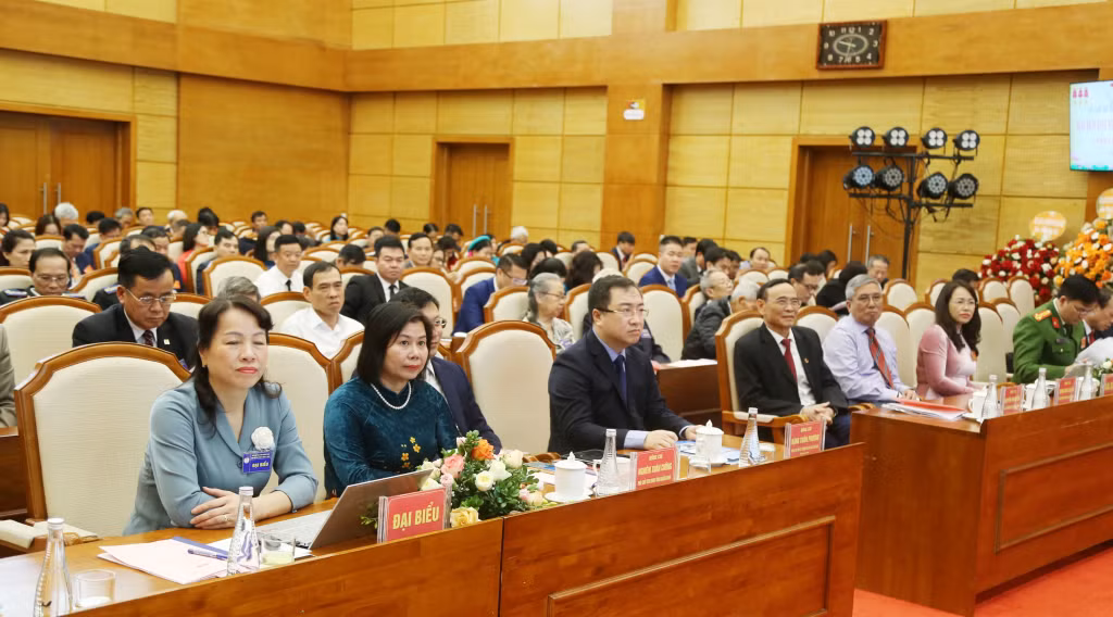 Các đại biểu dự đại hội.