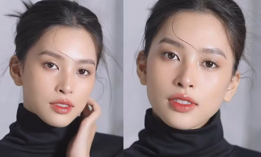 Chỉ make-up sương sương, Tiểu Vy vẫn hút hồn với vẻ đẹp thanh khiết tựa minh tinh Hàn Quốc