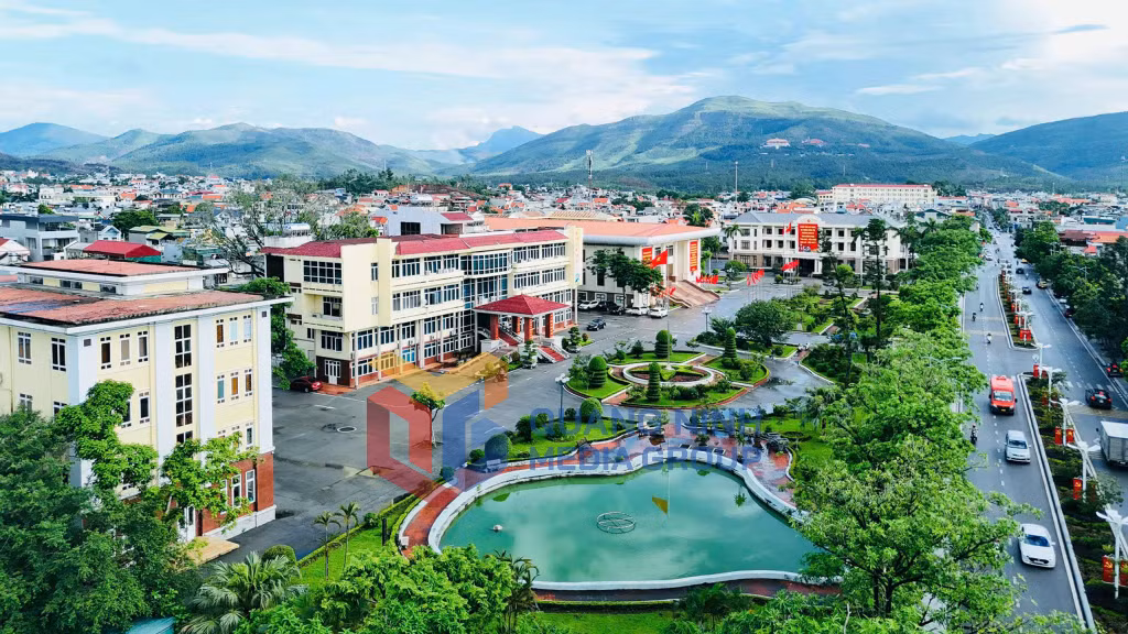 Trụ sở của phường Uông Bí (9-2025). Ảnh: Hải Ninh (CTV)