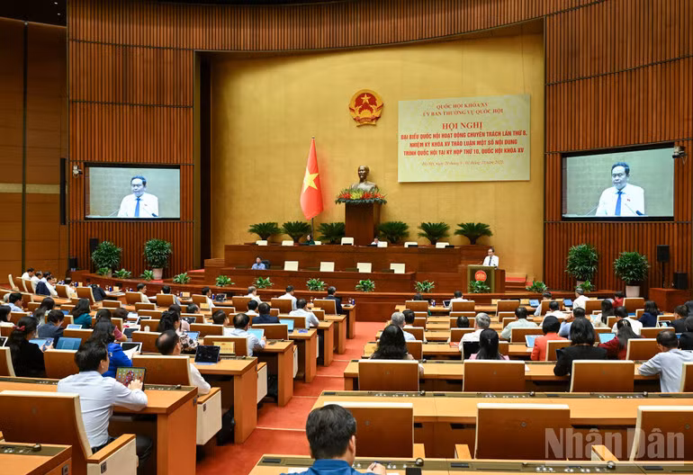 Quang cảnh hội nghị. (Ảnh: DUY LINH)