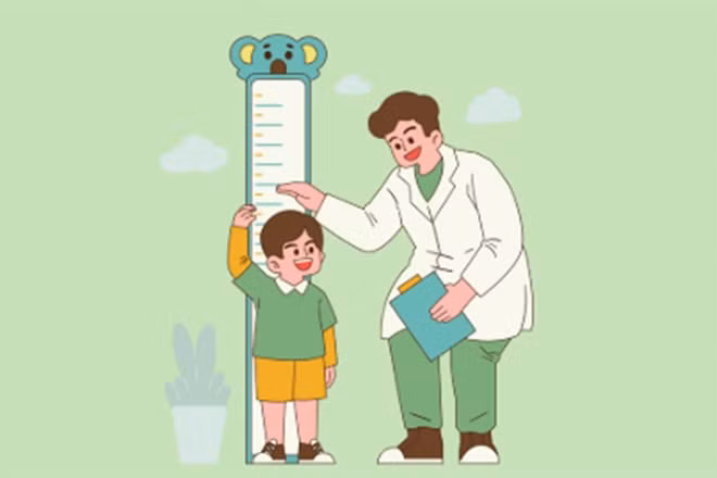 Vấn đề tăng chiều cao không chỉ ảnh hưởng từ yếu tố di truyền. Đồ họa: Ngọc Linh