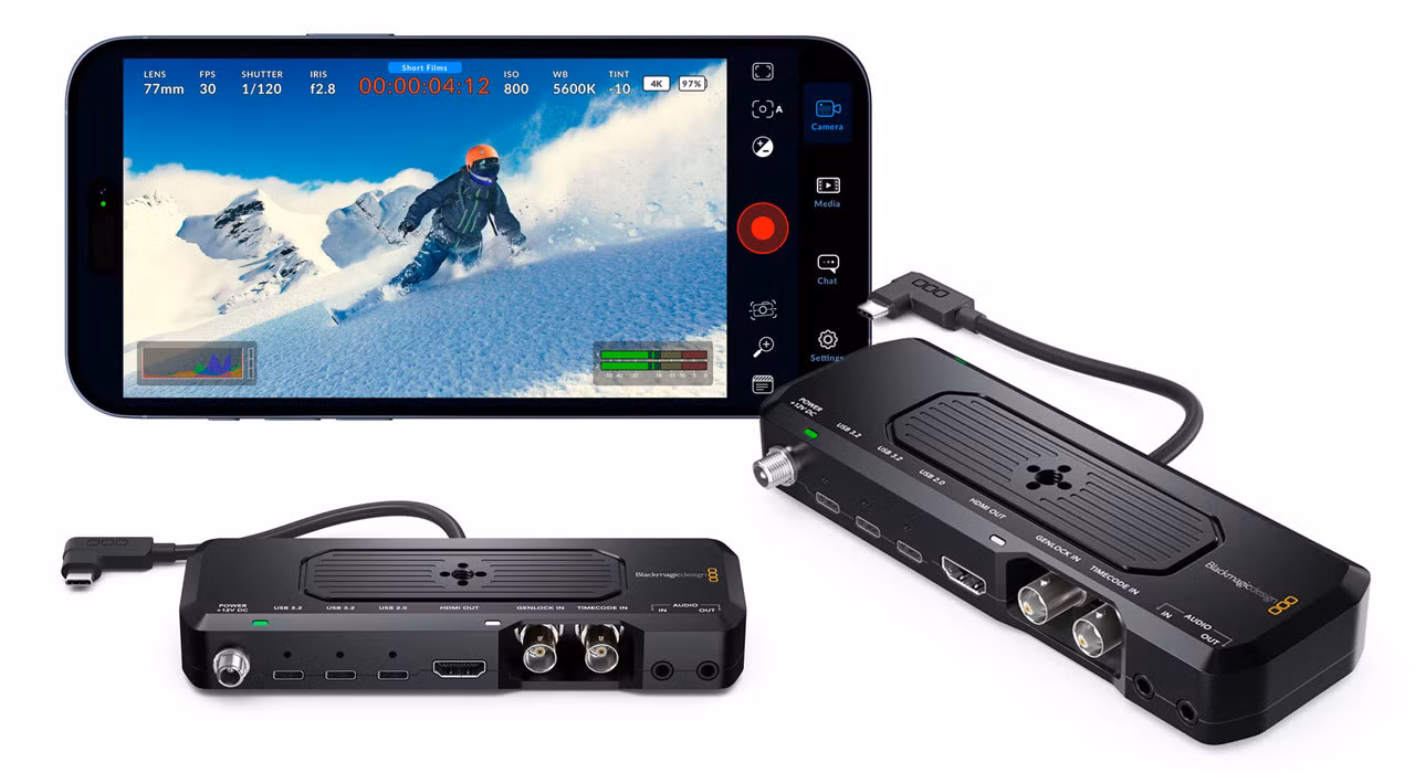 Blackmagic Camera ProDock. Ảnh: blackmagicdesign.com