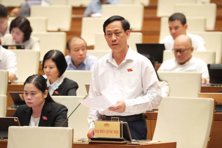 Đại biểu Quốc hội Mai Văn Hải. (Ảnh: DUY LINH)
