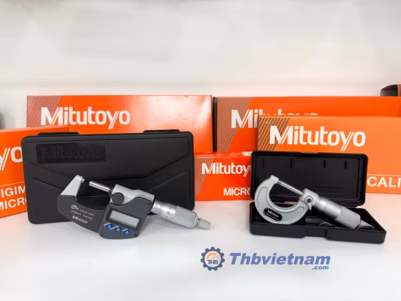 Panme Mitutoyo nhỏ gọn, đo nhanh, độ chính xác cao