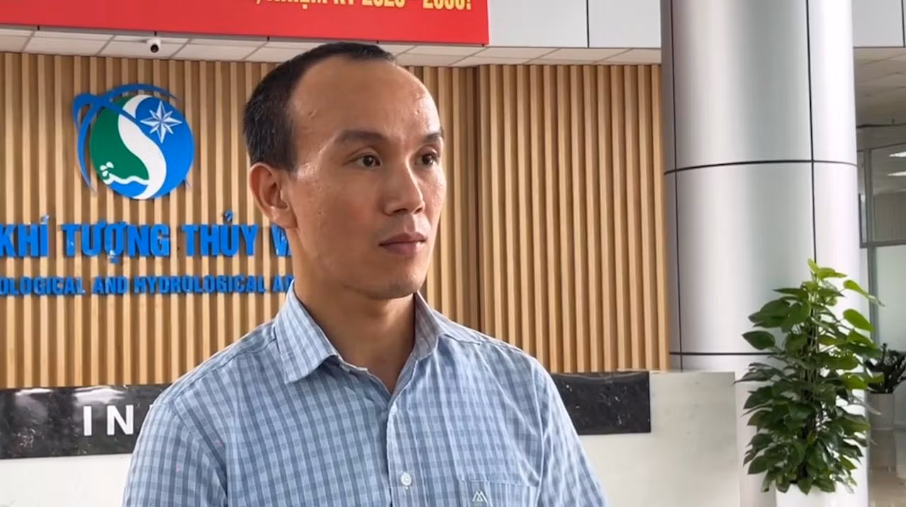 Ông Hoàng Phúc Lâm cho biết mưa lớn ở Hà Nội tập trung vào đêm 30 - 31/8. Ảnh: An An