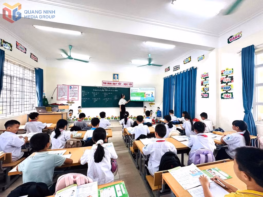 Các trường tổ chức học 2 buổi/ngày