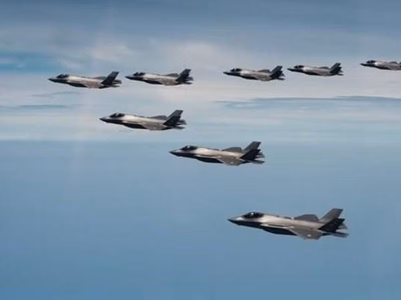 Máy bay tham gia tập trận. (Nguồn: Yonhap)