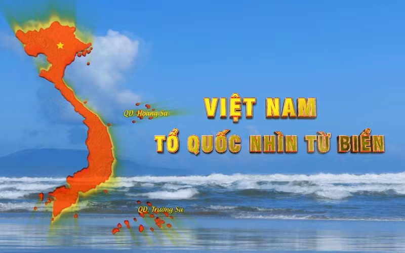 Phim tài liệu “Việt Nam-Tổ quốc nhìn từ biển”. (Ảnh: Hãng phim Tài liệu và Điện ảnh Nhân Dân)