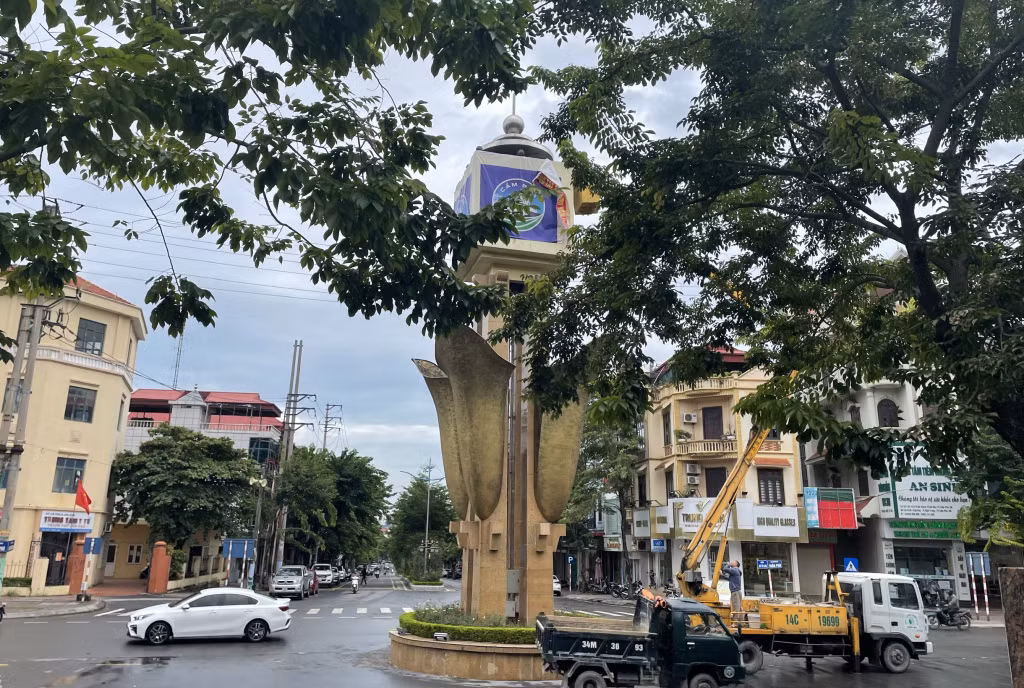 Thành phố mỏ được phủ xanh bởi "những người bạn mới".