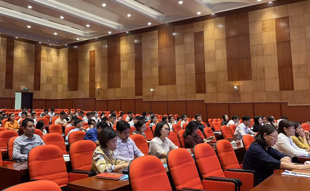 Các đại biểu tham gia tập huấn.