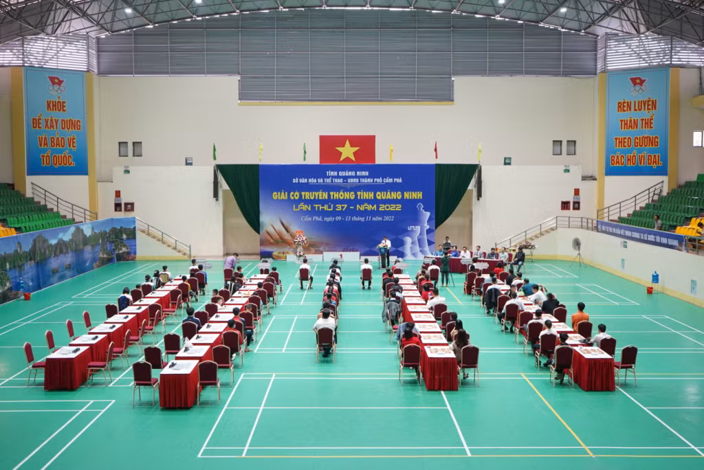 Giải quy tụ 82 Vdv đến từ 8 địa phương, CLB cờ