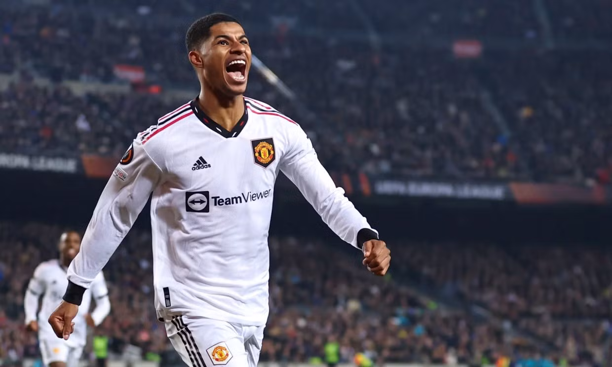 Marcus Rashford đang là cầu thủ nguy hiểm nhất của Man Utd lúc này. Ảnh: Reuters