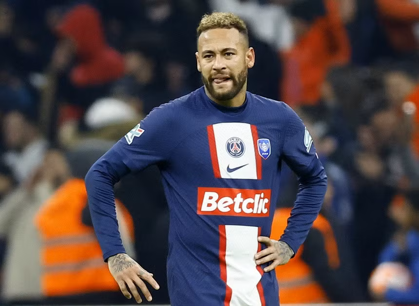 Neymar có ngày thi đấu đáng quên.