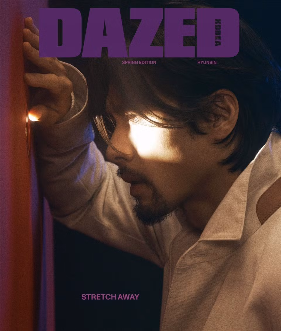 Hyun Bin hạnh phúc sau khi kết hôn và chào đón con đầu lòng. Ảnh: DAZED