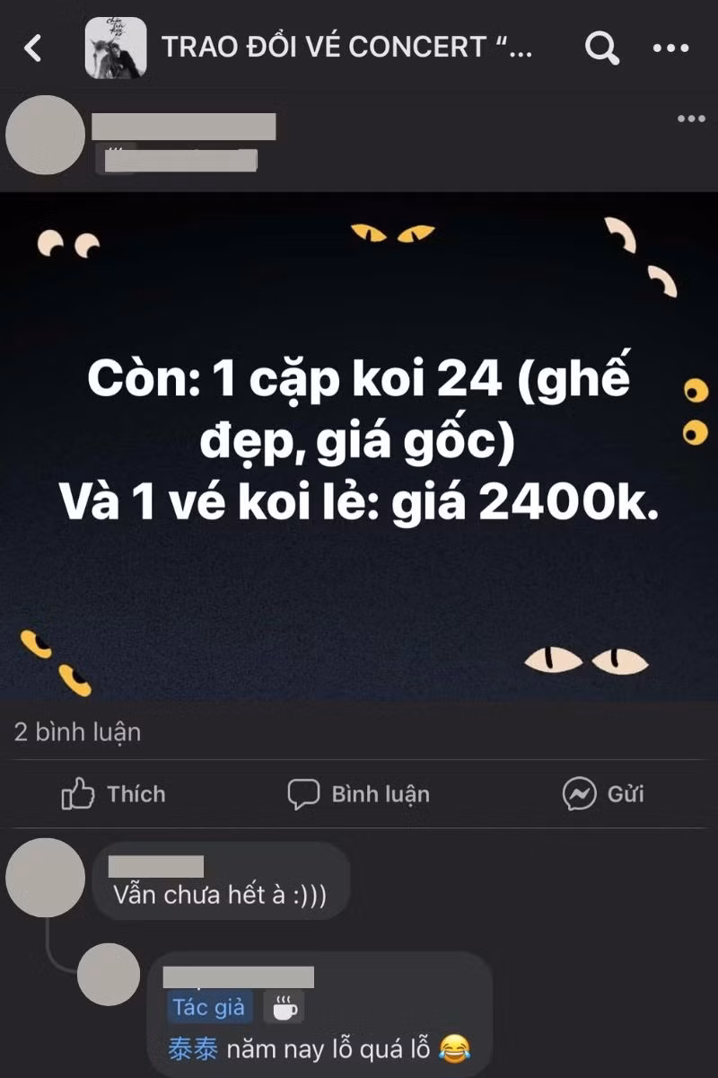 Khán giả lo lắng vì tình trạng rao bán vé trước show của Hà Anh Tuấn. Ảnh: CMH.