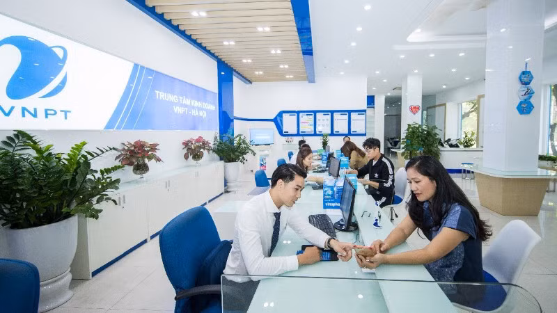 Trung tâm kinh doanh VNPT Hà Nội. (Ảnh nhandan.vn)