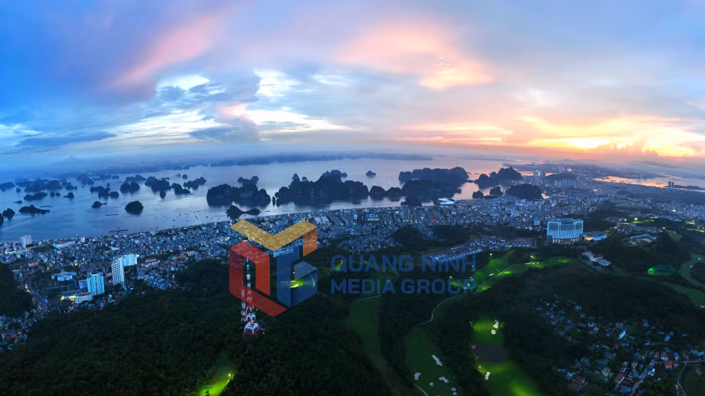 2023-09_Hoàng hôn trên phường Hạ Long. Ảnh Đỗ Phương