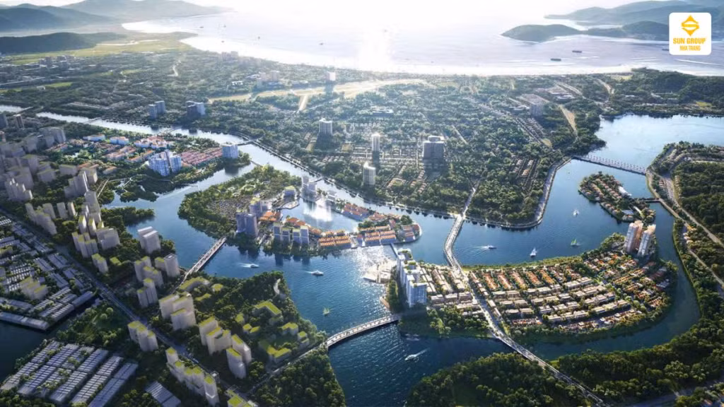 Phối cảnh quy hoạch dự án Sun Group Nha Trang