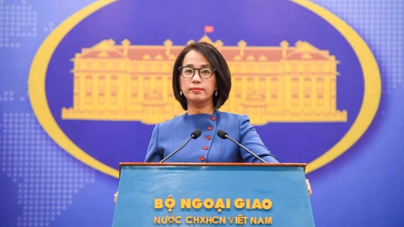 Người phát ngôn Bộ Ngoại giao Phạm Thu Hằng. (Ảnh: Bộ Ngoại giao)