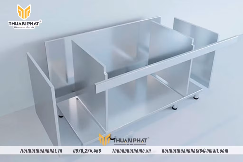 Cùng Nội thất Thuận Phát nâng tầm không gian sống với tủ bếp inox hiện đại ảnh 3 Cùng Nội thất Thuận Phát nâng tầm không gian sống với tủ bếp inox hiện đại ảnh 3