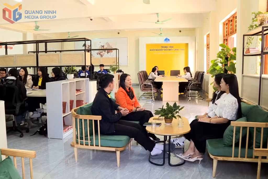 Trung tâm khởi nghiệp, đổi mới sáng tạo tại Trường Đại học Hạ Long.