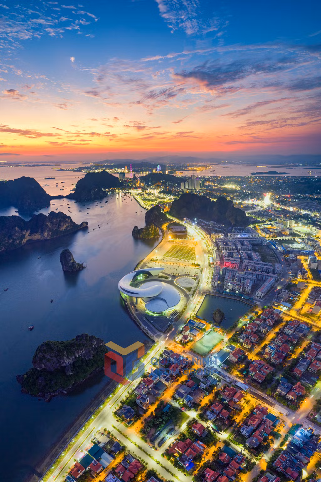 Đường bao biển phường Hạ Long về đêm (6-2019). Ảnh: Nguyễn Thành Chung