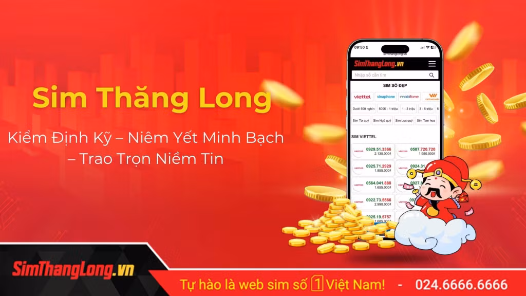 Sim số đẹp Sim Thăng Long: Tiêu chuẩn chọn lọc và kiểm định chất lượng khắt khe ảnh 3 Sim số đẹp Sim Thăng Long: Tiêu chuẩn chọn lọc và kiểm định chất lượng khắt khe ảnh 3