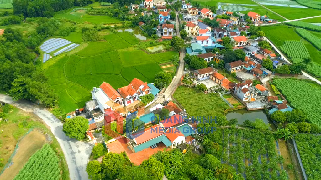 Một góc xã Sơn Dương, TP Hạ Long (4-2022). Ảnh: Cao Quỳnh