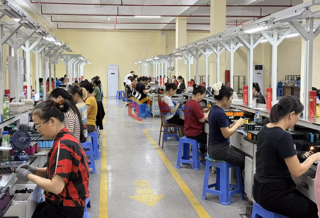 Đến thời điểm này Công ty TNHH Điện tử Vạn Lực Việt Nam đã hoàn thành kế hoạch sản xuất năm 2025.
