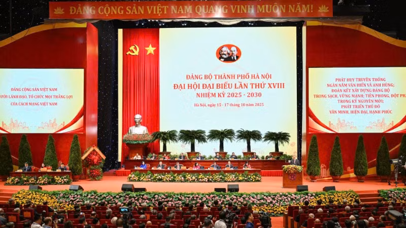 Toàn cảnh phiên khai mạc Đại hội. (Ảnh: DUY LINH)