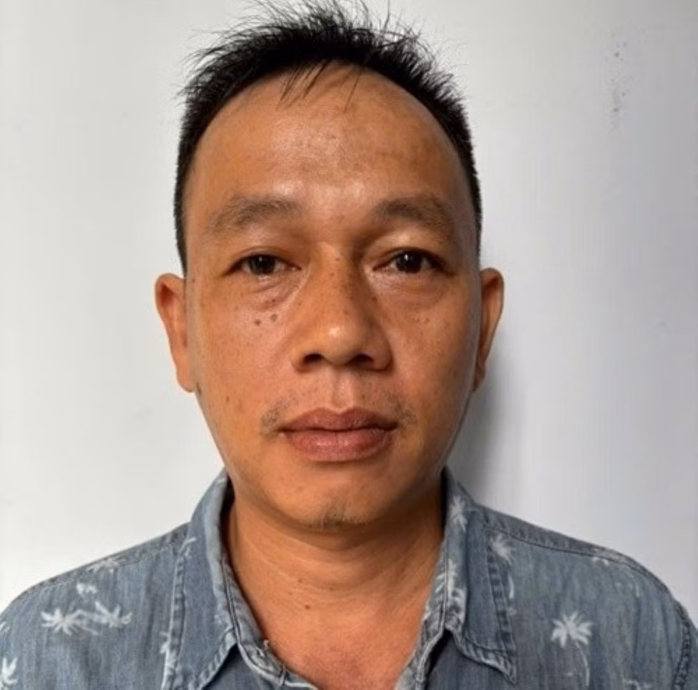 Bị can Cáp Đông bị khởi tố. Ảnh: Công an