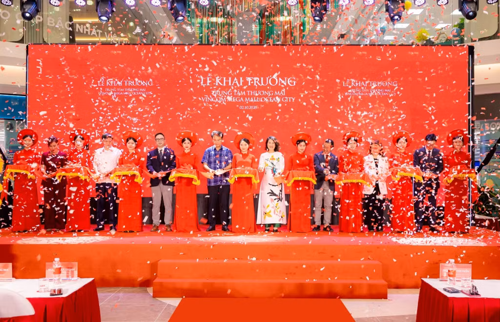 Vincom Mega Mall Ocean City chính thức khai trương