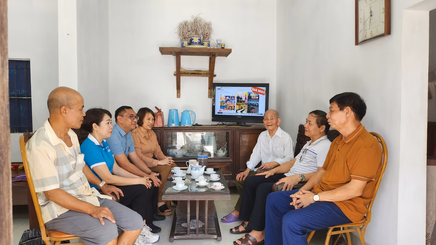 Căn nhà của ông Nguyễn Huy Dự, tổ 6, khu 2A, phường Cẩm Trung, TP Cẩm Phả chương trình xóa nhà tạm.