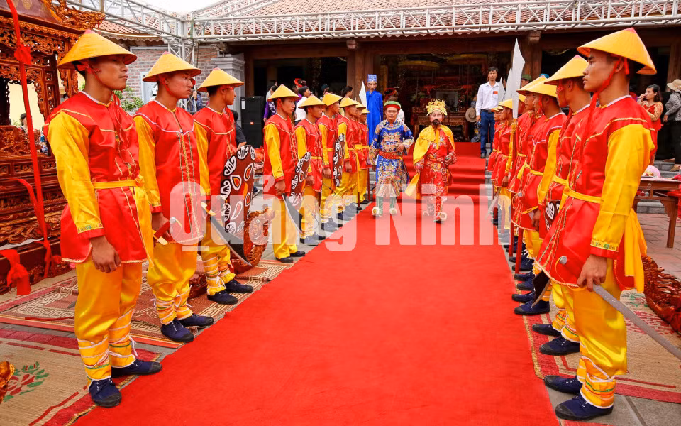 Tái hiện duyệt nghi thức diễu binh (4-2018). Ảnh: Dương Văn Toàn