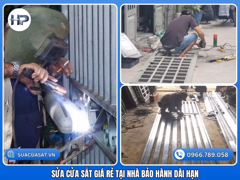 Địa chỉ sửa cửa sắt tại nhà rẻ TPHCM | Sửa Cửa Sắt Hòa Phát ảnh 1