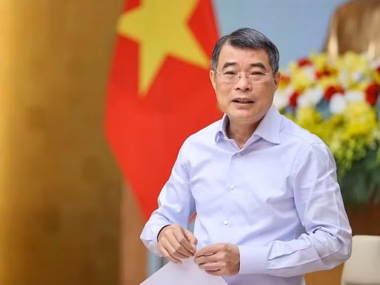 Thủ tướng Chính phủ Lê Minh Hưng phát biểu kết luận phiên họp. (Ảnh: VGP/Nhật Bắc)
